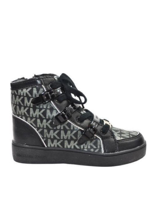 Kids Boots with Zipper Black