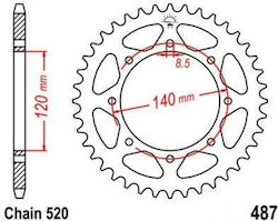 MHQ Rear Sprocket