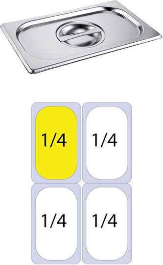Deckel für GN1/4 1Stück