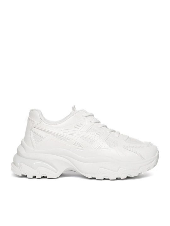 Soft Space Chunky Sneakers Λευκά