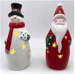 +Efo Christmas Ceramic 18x7cm 2pcs