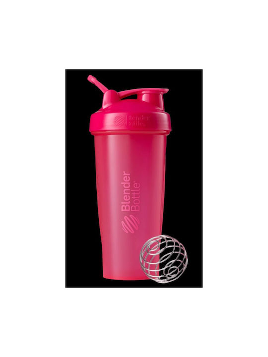 Blender Bottle Classic Shaker Πρωτεΐνης 830ml Πλαστικό Ροζ