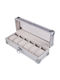 V-store Case with transparent lid for 6 watches in White color 0406