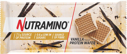 Nutramino Wafer Μπάρα με 7.1gr Πρωτεΐνης & Γεύση Βανίλια 39gr