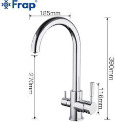 Frap Küchenarmatur Silber Frap Küchenarmatur Silber