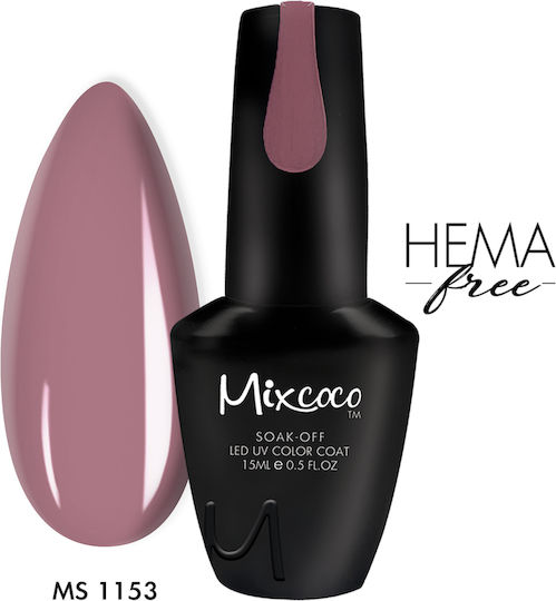 Mixcoco Ημιμόνιμο Βερνίκι Νυχιών Σάπιο Μήλο 15ml