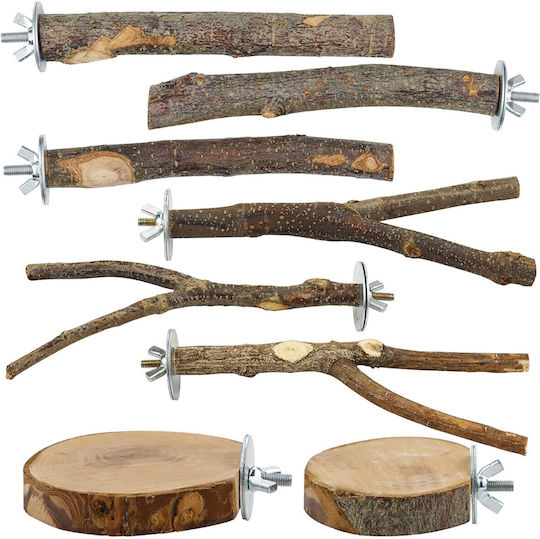 Wooden Bird Cage Game Branch