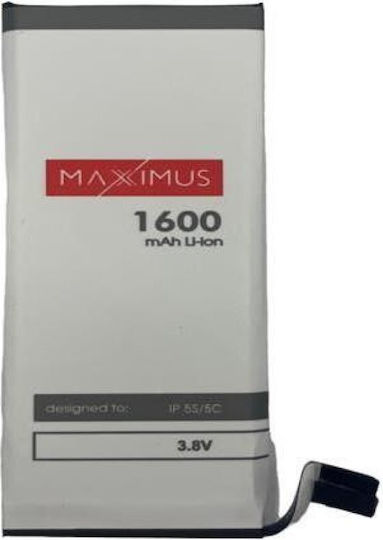 Maxximus Συμβατή Μπαταρία Αντικατάστασης 1600mAh για iPhone 5S, iPhone 5C