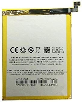 Meizu Συμβατή Μπαταρία Αντικατάστασης 3400mAh για Meizu E2 (M741A)