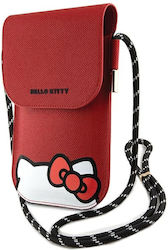 Hello Kitty Sock & Pouch Red