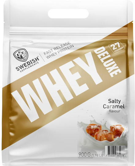 Swedish Supplements Deluxe Протеин Суроватъчен с Вкус Salted Caramel 900гр