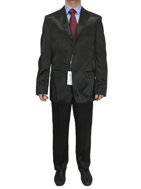 Veste Italia Men's Suit Slim Fit Black