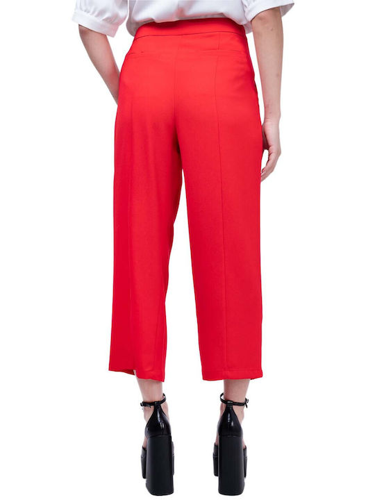 Wildwood Clothing Women's Fabric Trousers RED WWD23W041