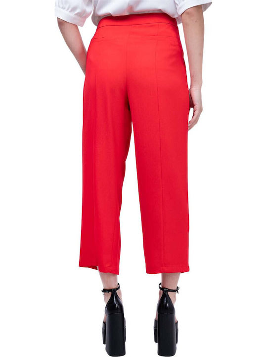 Wildwood Clothing Women's Fabric Trousers Red