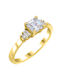 Single Stone from Gold 14K