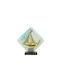 Marhome Decorativ Rodie Fuji Din Sticlă 12x11cm