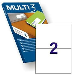 Multi 3 Selbstklebende A4-Etiketten 210x148mm Multi 3 Selbstklebende A4-Etiketten 210x148mm