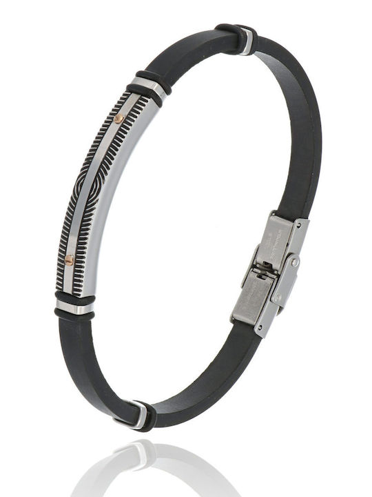 Italstell Herren Armband aus Stahl