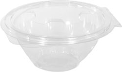 Disposable Plastic PET Tableware for Salads 250ml 125pcs