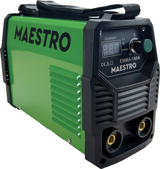 Maestro Ηλεκτροκόλληση Inverter MMA με Μέγιστο Ρεύμα Συγκόλλησης 160A και Κύκλο Εργασίας 60%