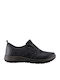 Anatomisch Damen Slip-Ons Schwarz
