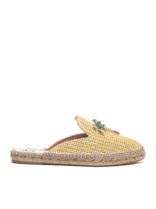 Flat Mules σε Μπεζ Χρώμα