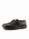 Fentini Men's Leather Oxfords Burgundy