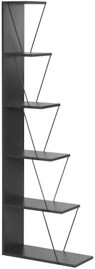 Етажерка Mini Tars Charcoal-Black 50x22x150см.