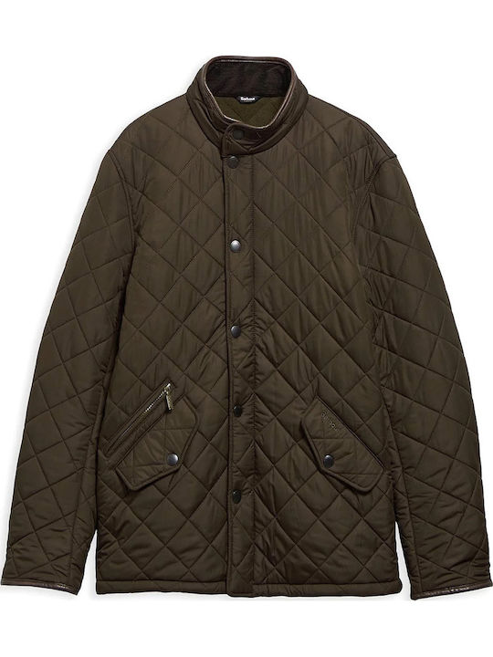 Barbour Powell Winter Jacket Sage.