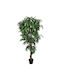 vidaXL Ramură Decorativă Artificială Green 80cm 1buc