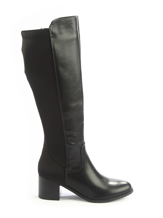 Fshoes Damenstiefel Schwarz