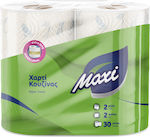 Maxi Küchenpapier 2 Rollen 2 Blätter (328gr/Rolle)