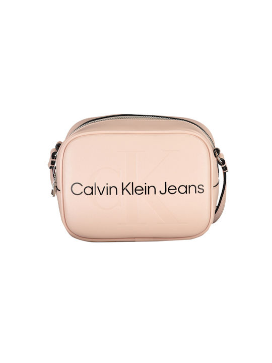 Calvin Klein Γυναικεία Τσάντα Χιαστί Ροζ