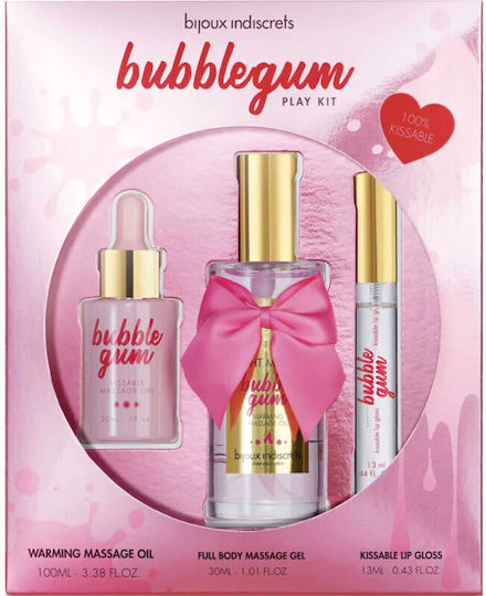 Bijoux Indiscrets Bubblegum Play Kit cu Parfum Bubblegum