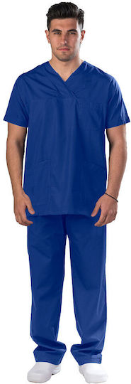Anta Uniforms 130κ Unisex Σετ Ιατρικό Παντελόνι και Μπλούζα Navy Μπλε