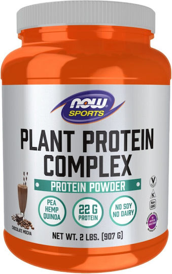 Now Foods Plant Protein Complex с Вкус Chocolate Mocha 908гр