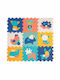 Ludi Puzzle De Podea Interactiv Mat Cu Animăluțe 9 Piese