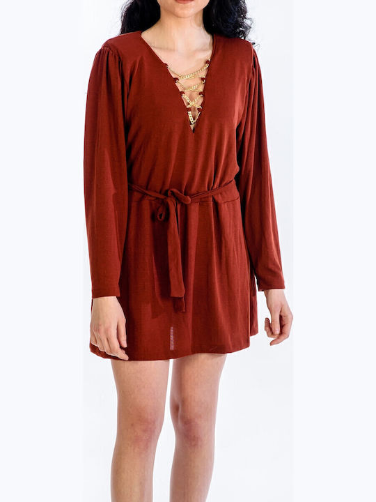 Mini Kleid Rot
