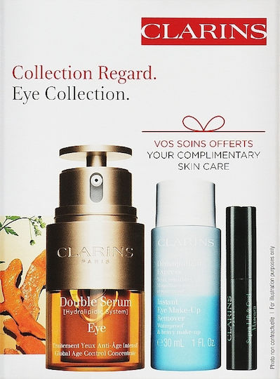 Clarins Eye Collection Комплект за грижа за кожата за Почистване на лицето & Стягане на кожата