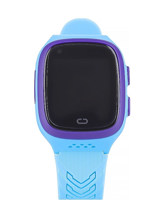 Garett Smartwatch pentru copii cu curea din cauciuc/plastic Albastru