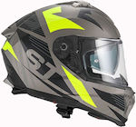 Faseed Motorradhelm Volles Gesicht