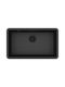 Helika Arca Undermount Kitchen Sink from Liquid Granite 81xP48cm Black
