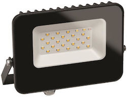 Eurolamp Wasserdicht LED Flutlicht 20W Kaltweiß 6500K mit Fotoküttaro IP65