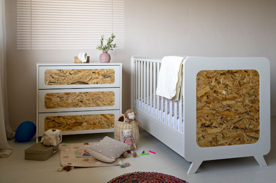 Santa Bebe Πολυμορφική Κούνια Atria Ivory
