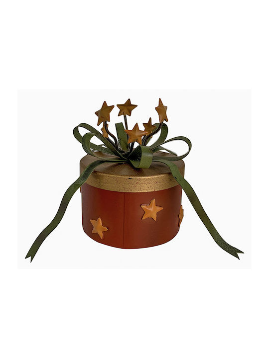 Etoile Ornament de masă de Crăciun Metalic L17xW11cm.
