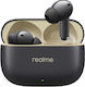 Realme T300 In-ear Bluetooth Handsfree Earphones with Charging Case Stylish Black