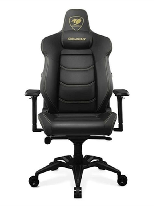 Cougar Armor Evo Royal Καρέκλα Gaming Δερματίνης με Ρυθμιζόμενα Μπράτσα Μαύρη