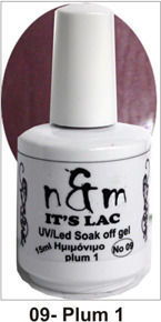 N&M Nails Хибриден Лак за Нокти Plum 09 15мл 1бр