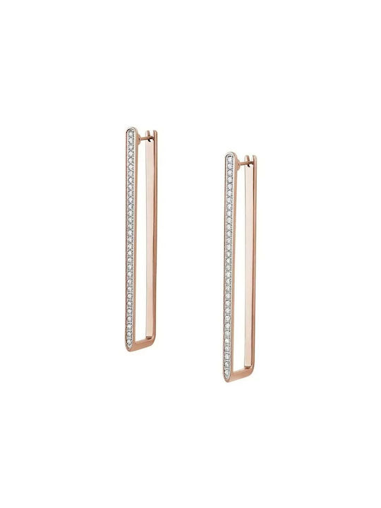 Breil Earrings made of Steel Gold Plated