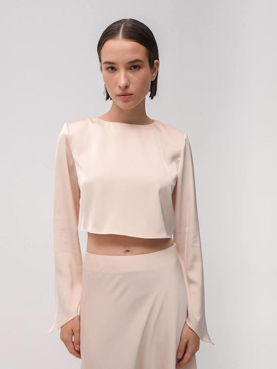 SunsetGo! Sandra Bluse Beige SunsetGo! Sandra Bluse Beige